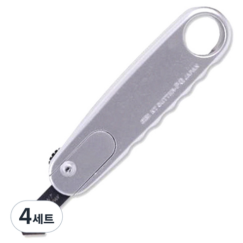 NT 컷터칼 P-500GP, 혼합 색상, 4세트