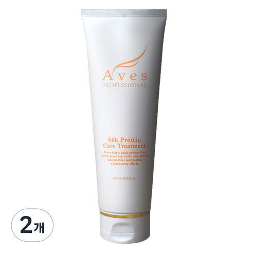 아베스 실크 프로틴 케어 트리트먼트, 2개, 250ml
