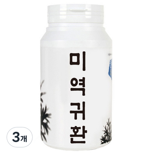 산해랑 프리미엄 미역귀환, 3개, 300g