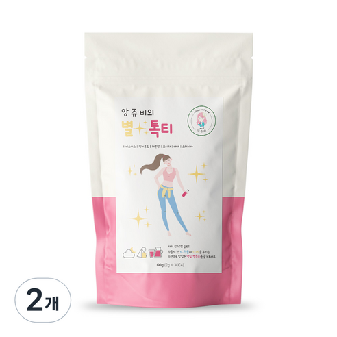 앙쥬비 별톡티, 60g, 30개입, 2개