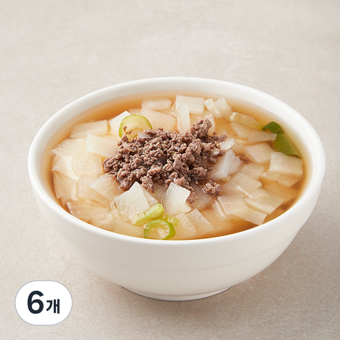 킨더가든 우리아이 한우 무국, 300g, 6개
