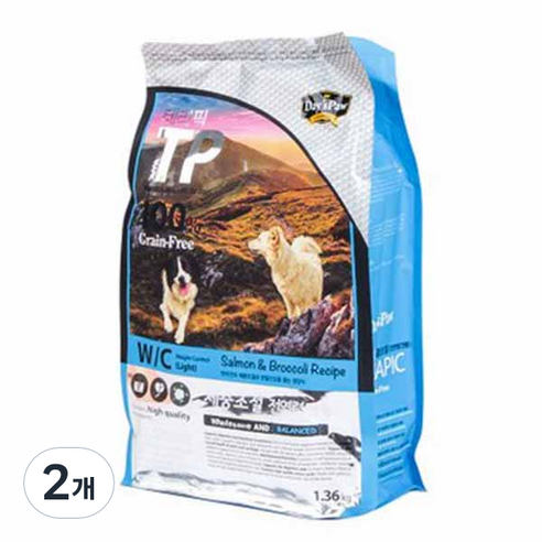 데이스포 테라픽 소프트사료, 생선, 1.36kg, 2개
