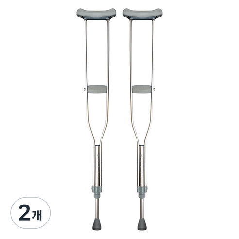 수성 클러치 알루미늄 목발 2p, 2개