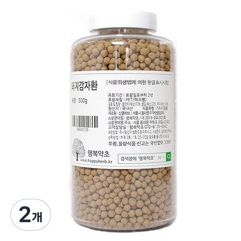 행복약초 돼지감자환, 500g, 2개