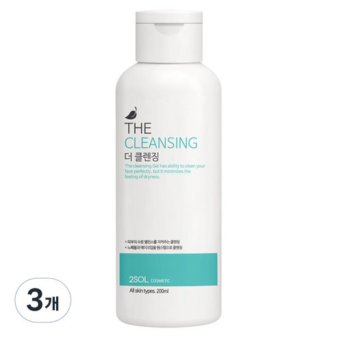 2SOL 더 클렌징, 200ml, 3개