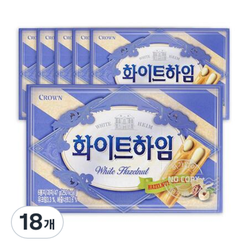 크라운 화이트 하임, 47g, 18개