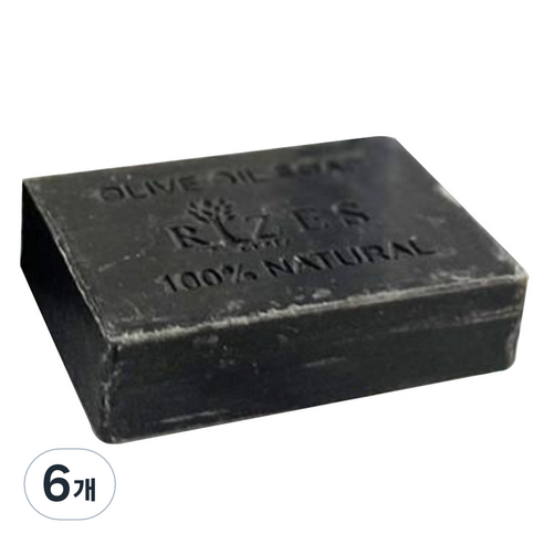 리제스 화산토 올리브 오일 비누, 87g, 6개