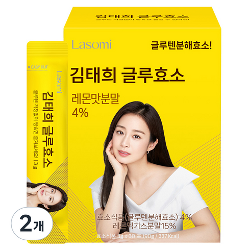 라소미 김태희 글루효소 30p, 90g, 1개