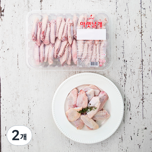 마니커 1등급 닭아랫날개 윙 (냉장), 600g, 2개