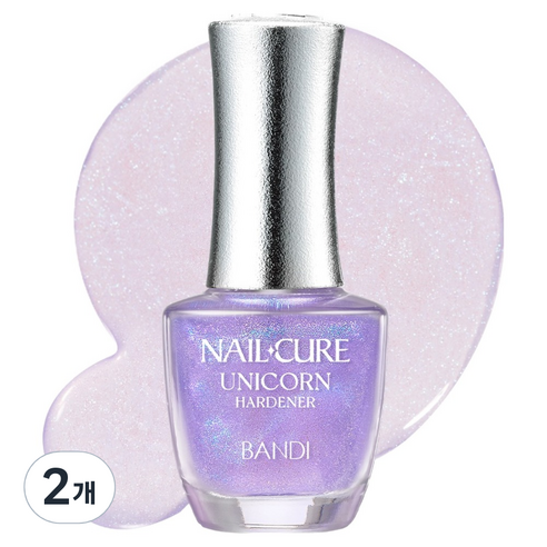 반디 네일큐어 유니콘 하드너, 7ml, 2개