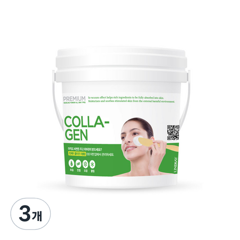 린제이 프리미엄 콜라겐 모델링팩 820g, 1개입, 3개