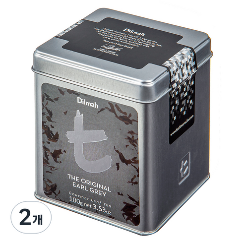딜마 T시리즈 얼그레이 홍차, 100g, 1개입, 2개