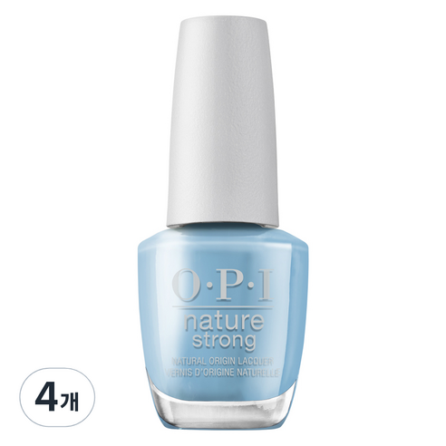 오피아이 네이처스트롱 매니큐어 NAT036, Big Bluetiful Planet, 4개, 15ml