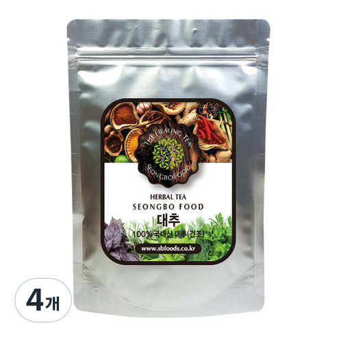 성보식품 대추, 100g, 1개입, 4개