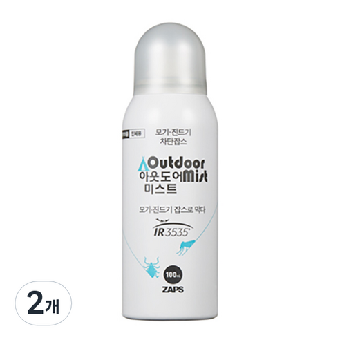 잡스 아웃도어 미스트, 100ml, 1개