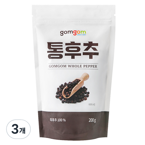 곰곰 통후추, 200g, 3개
