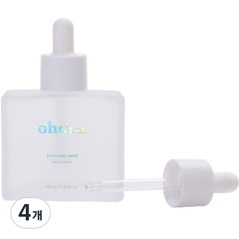 오호라 프로 이지필 세미큐어젤 리무버, 50ml, 4개