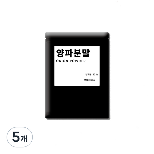 딜리셔스마켓 양파 분말 팩, 200g, 5개