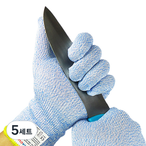 테라컷 장갑의법칙 소프트가드 A4 베임방지장갑, 5세트