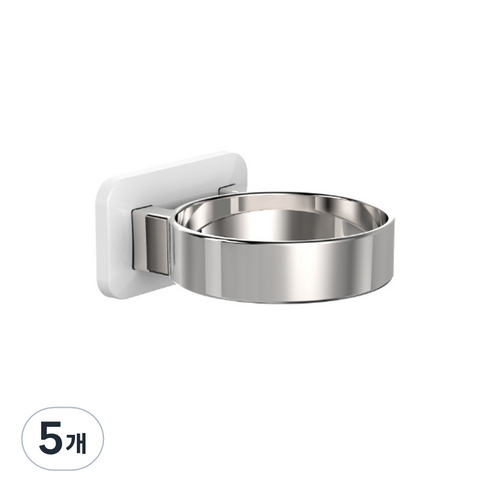 헤어 드라이기 거치대, 화이트, 5개