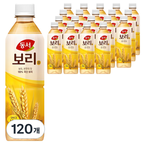 동서 보리차, 500ml, 120개