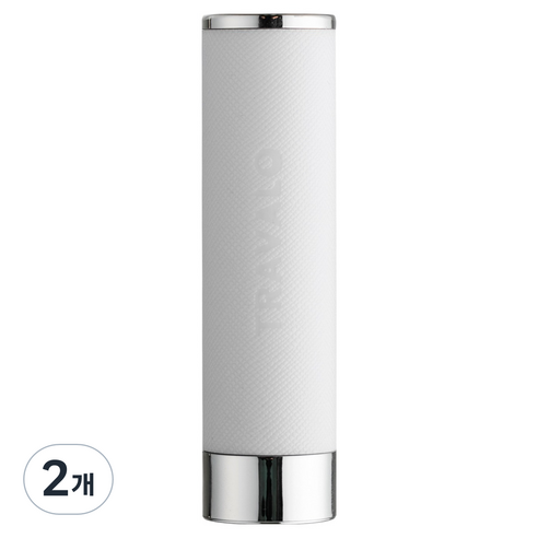 트라발로 왈츠 펌핑식 충전 휴대용 향수공병 5ml, 왈츠 꾸뛰르 화이트, 2개