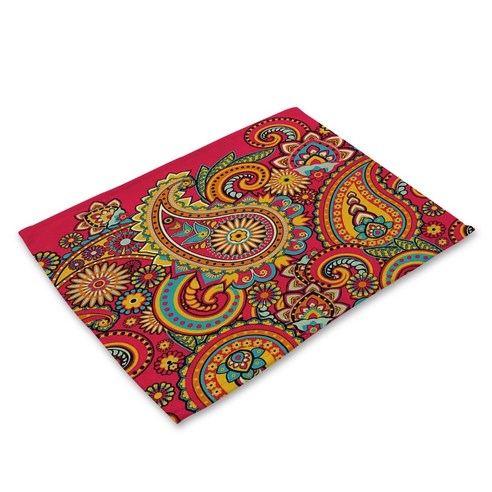 드리샤 식탁매트 D72 2p, 타입8, 42 x 32 cm
