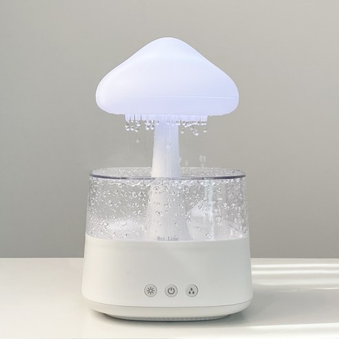 촉촉한 밤, 편안한 휴식, 808 빗소리 무드등 가습기