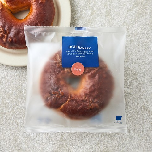 도제식빵 탕종 프레첼 베이글, 90g, 1개입, 1개
