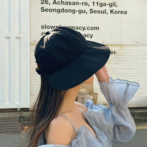 무식이네 썸머무드 벨크로 보넷 버킷햇