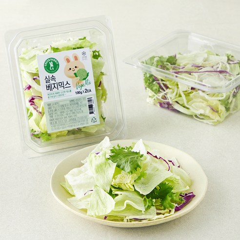 그린래빗 실속 베지믹스, 100g, 2개