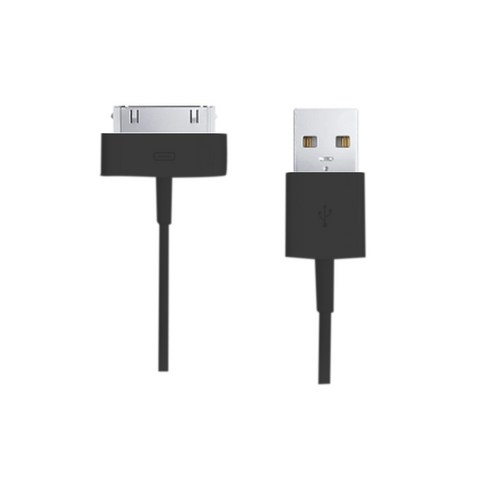 누아트 30Pin 데이터 케이블, 블랙, 1개
