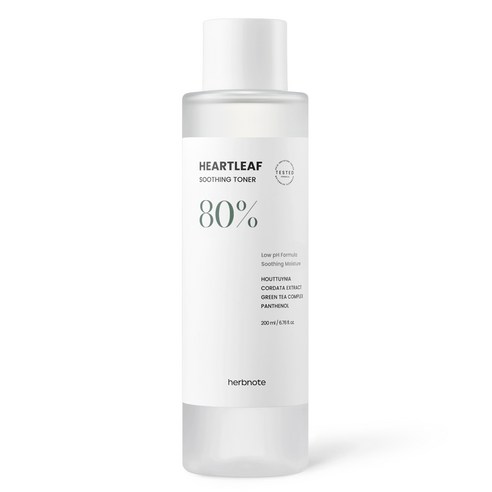   허브노트 어성초 80% 약산성 진정 토너, 200ml, 1개