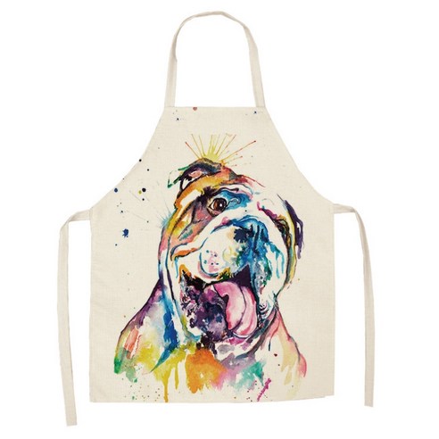 에이홉 doggy 일러스트 앞치마 68 x 55 cm, IT 14, 1개