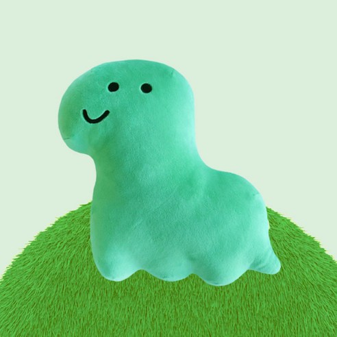 꼼지락다이노 인형 브라키오, 그린, 1개, 25cm