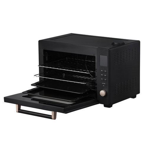 주방을 스타일리시하게: 위즈웰 인헨스 오븐 블랙 40L