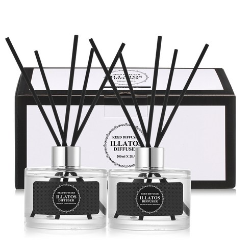 일라토스 디퓨저 200ml 2p, 화이트머스크