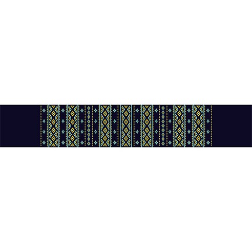 북유럽 에스닉 패턴 디자인 아트 테이블러너, 16, 32 x 160 cm