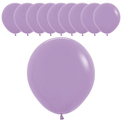 셈퍼텍스 풍선 45cm, 라일락, 10개