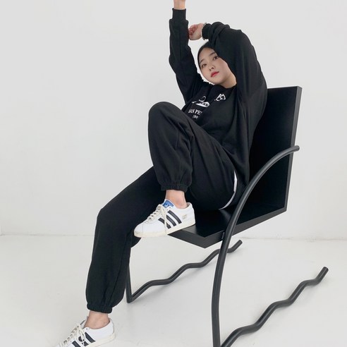 여성의 궁극적인 편안함: 빅사이즈 나염 의류 세트