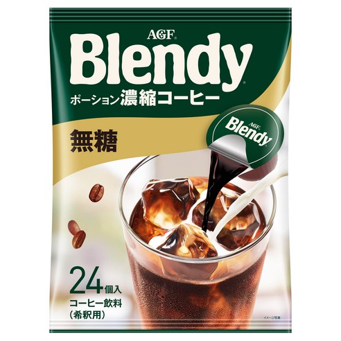 에이지에프 Blendy 포션커피 블랙, 18g, 24개입, 1개