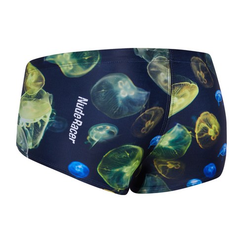 수영 선수를 위한 최적의 착용감과 유연성을 제공하는 아레나 젤리피쉬 선수 숏 사각 수영복