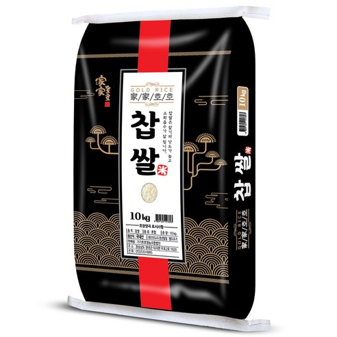 가가호호 찹쌀, 10kg, 1개