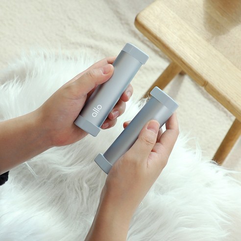 알로코리아 휴대용 미니 보조배터리 자석형 충전식 손난로 N극 5000mAh