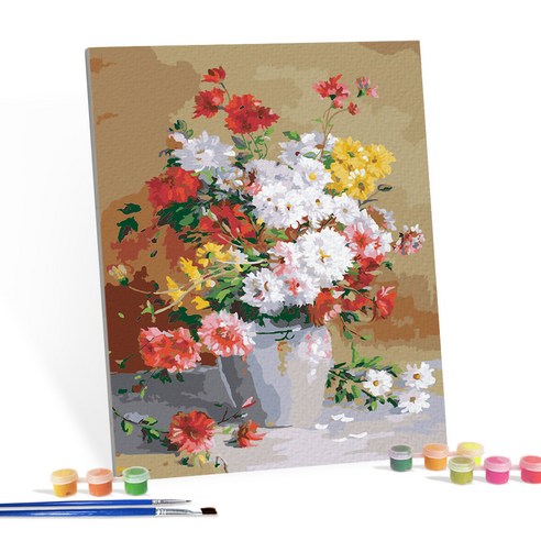 아이러브페인팅 DIY 명화그리기 4050, 번영의 화병, 1개