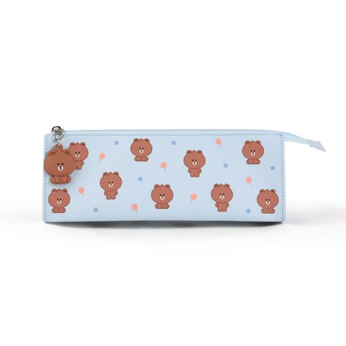 모노폴리 MINI BROWN & FRIENDS 데일리 펜 파우치, 1개