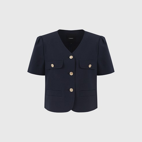 전문적이고 세련된 여성을 위한 필수 아이템: 룩캐스트 세리나 퍼프슬리브 자켓