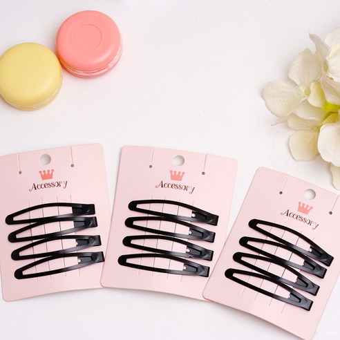 작은 행복을 선물하는 마법, 이쁨달다 무광 C타원 인생똑딱핀 RK64