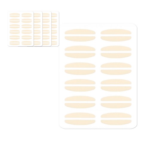 더분 깃털 누드 단면 쌍꺼풀테이프 120p, 누드L타입, 1개