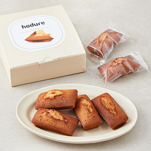 호두르 플레인 쌀 휘낭시에, 42g, 6개입, 1개